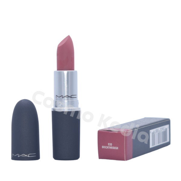Mac Powder Kiss Lipstick - Brickthrough