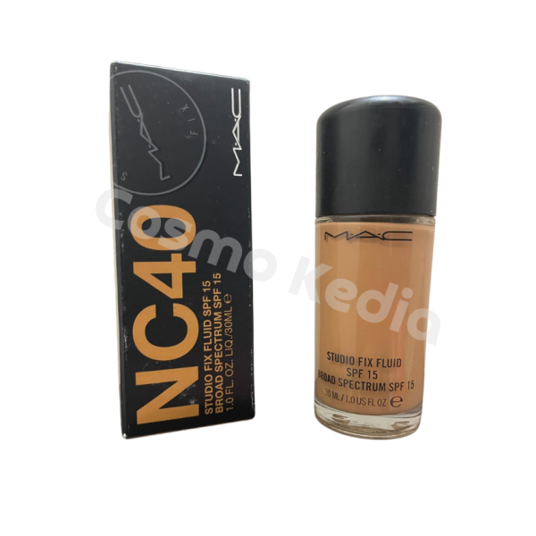 Mac Fluid Foundation NC40