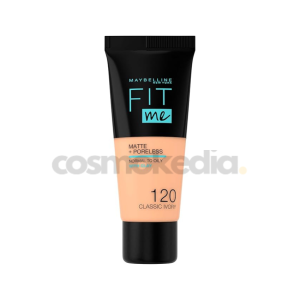 Maybelline New York Fit Me Matte & Poreless Foundation 30ml - 120