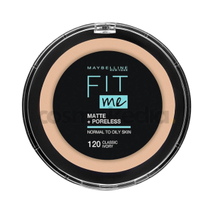 Maybelline New York Fit Me Matte and Poreless Compact Face Powder - 120