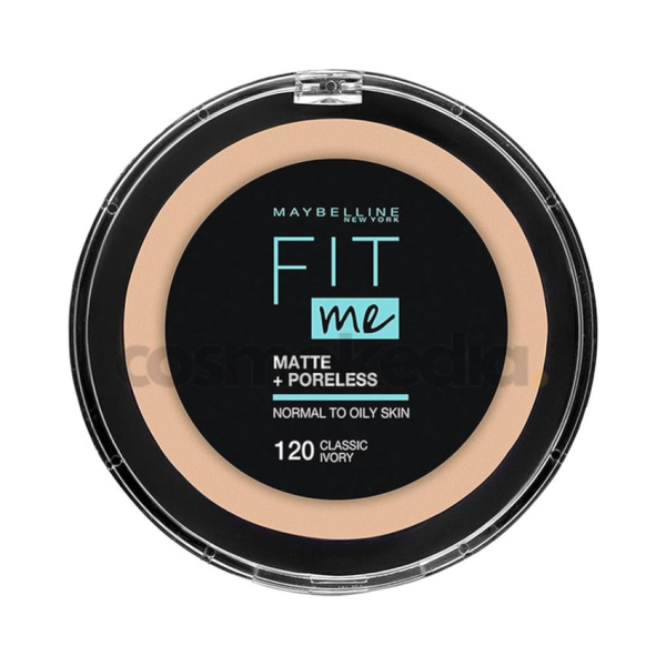 Maybelline New York Fit Me Matte and Poreless Compact Face Powder - 120